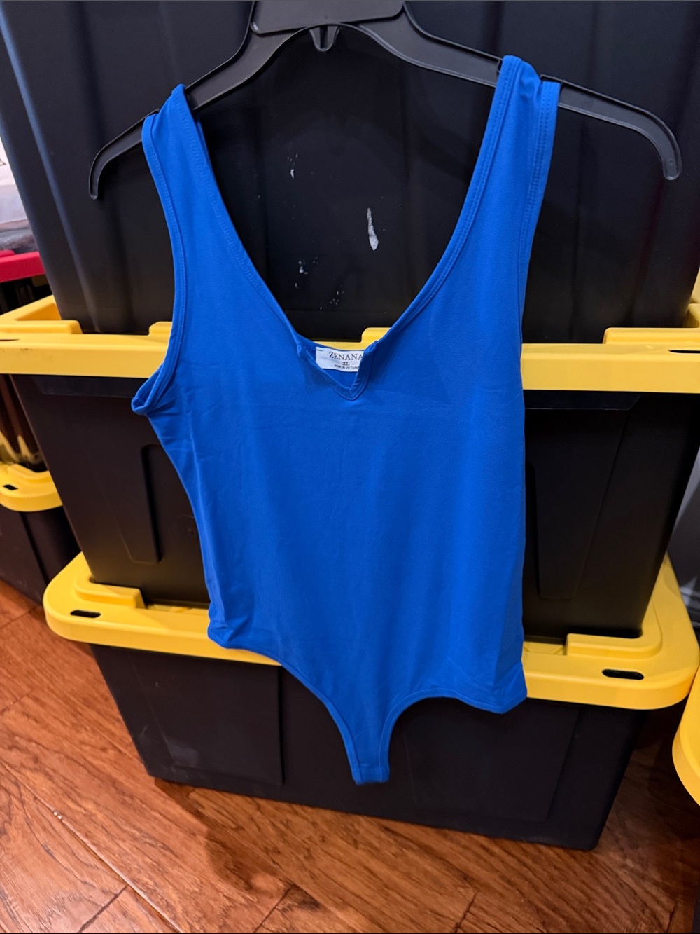 Zenana Outfitters Bright Blue Kids One-Piece Bodysuit